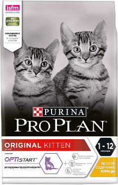 PRO PLAN Original Kitten  400 г