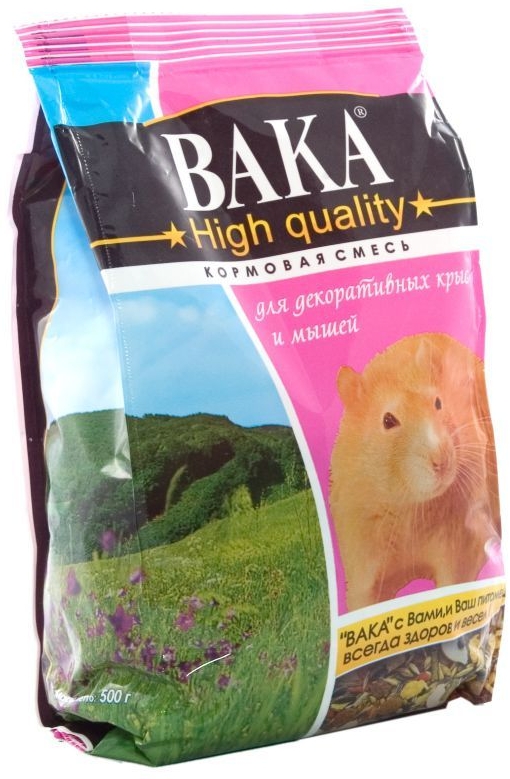 VAKA High Quality для декоративных мышей и крыс 500г 