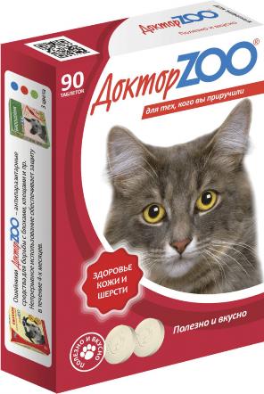 Витамины Доктор ZOO для кошек 90 таб